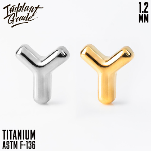 Накрутка Letter Y Gold 1.2 мм
